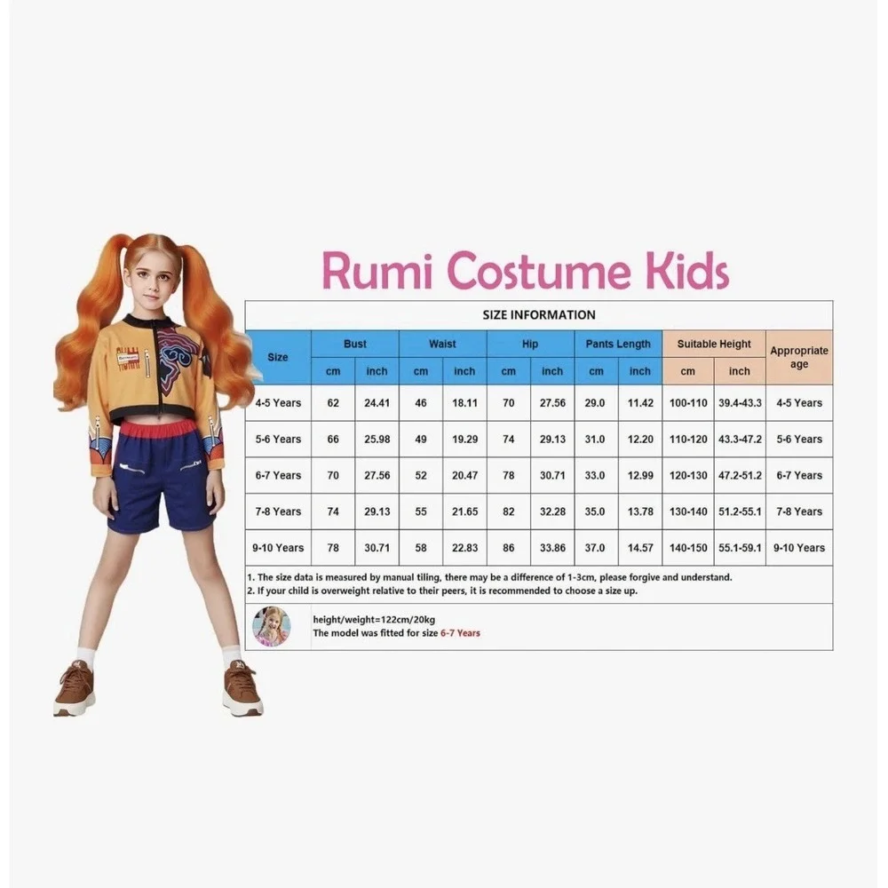 Cosplay Costumes Girls Fantasy Roleplay Outfit, Childs 4-5 [i]